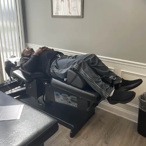 Pain Relief Baltimore MD Spinal Decompression Man